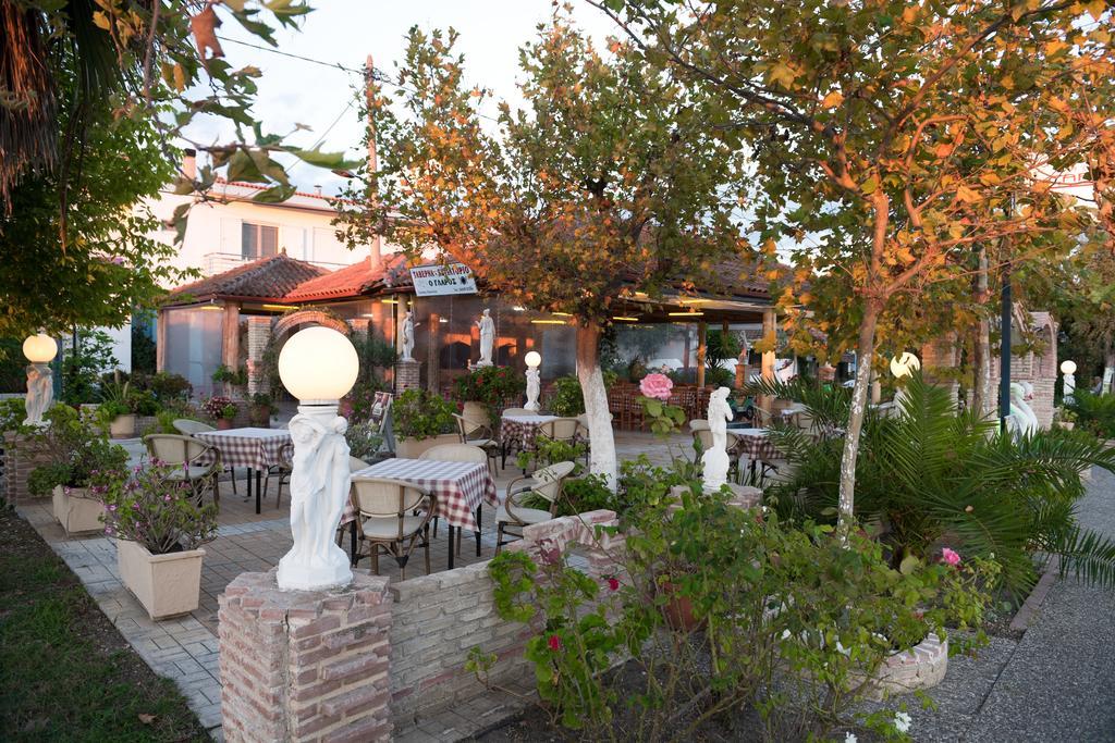 Hotel Glaros Ammoudia Exterior foto